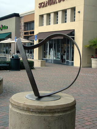 "Three Sculptures" in San Ramon - Sculpture by Roger Berry