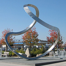 1)	“Perspectives” in Cupertino - sculpture by Roger Berry