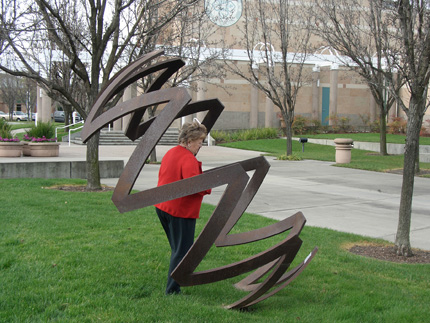 "Sisyphus" in Dublin - Sculpture by Roger Berry