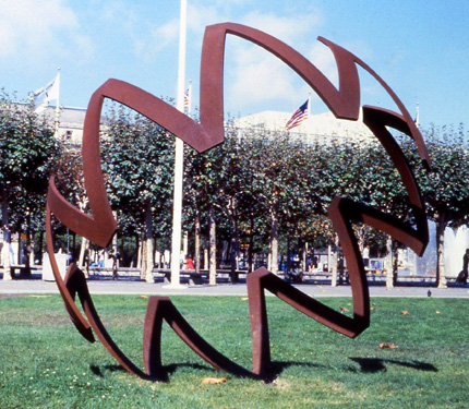 "Sisyphus" in Dublin - Sculpture by Roger Berry