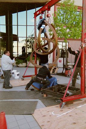 “Cycle” in San Francisco - sculpture by Roger Berry 
