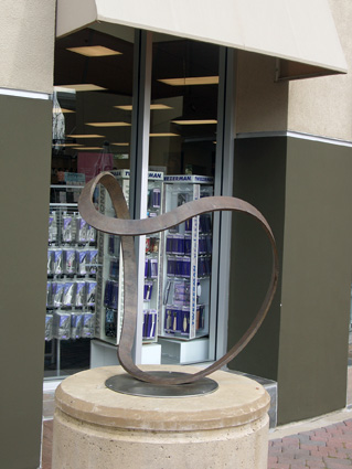 "Three Sculptures" in San Ramon - Sculpture by Roger Berry